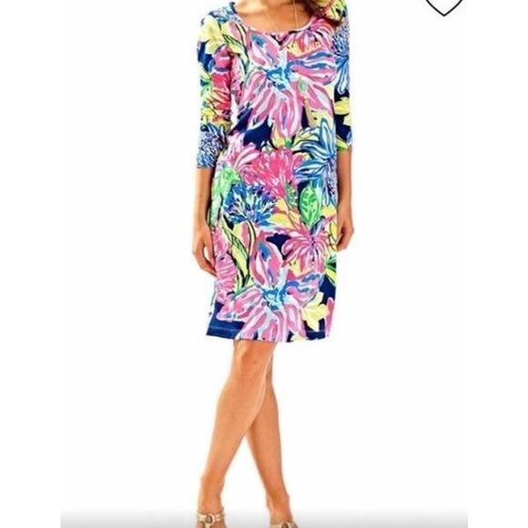 Lilly Pulitzer Dresses & Skirts - Lilly Pulitzer Sophie UPF 50+ dress All That She Wants Size XL